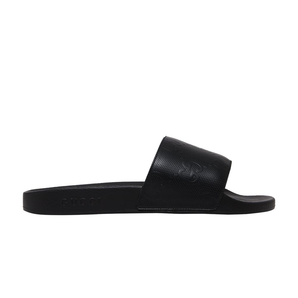 Pre-owned Gucci Slide 'black'