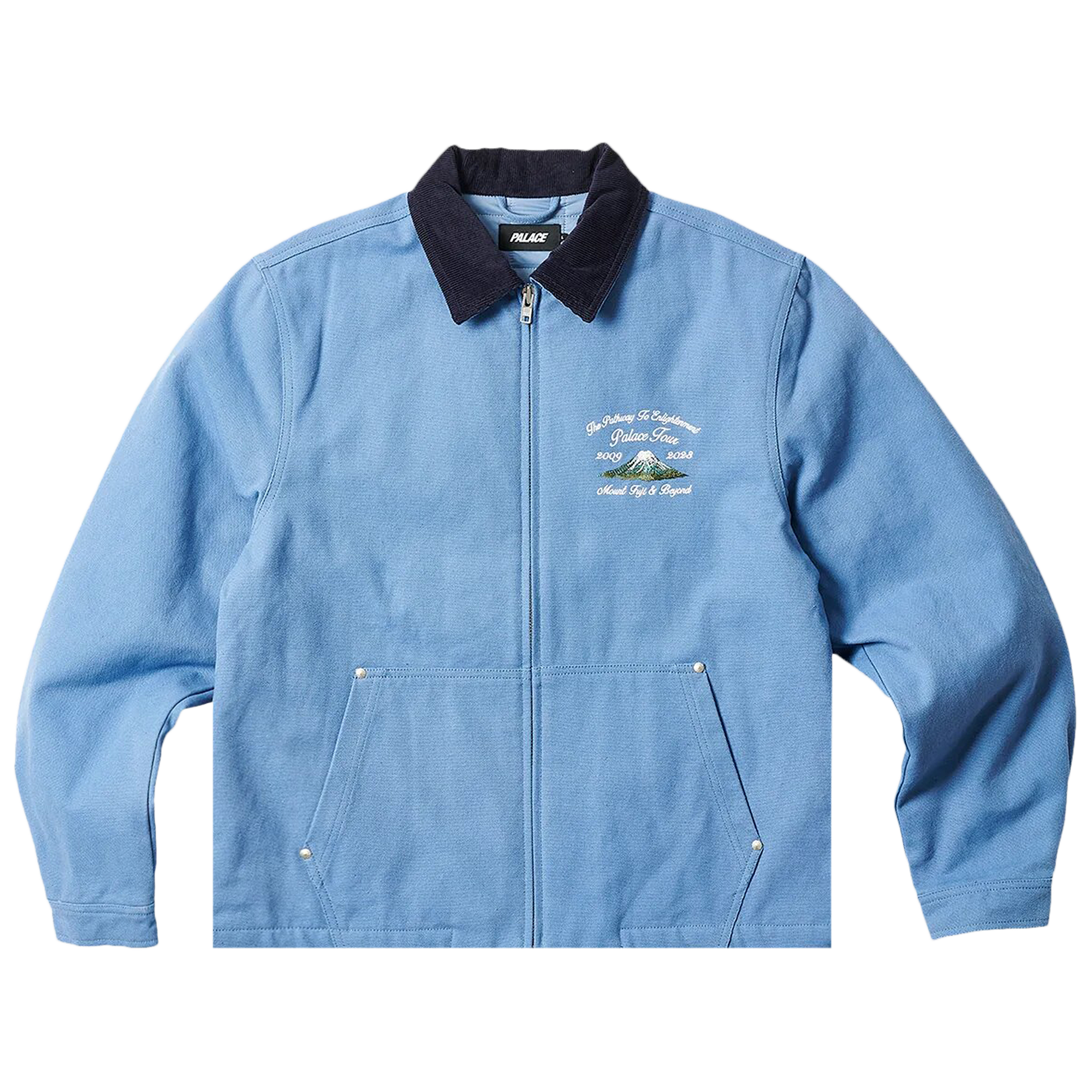 Pre-owned Palace Zen Work Jacket 'spring Blue'