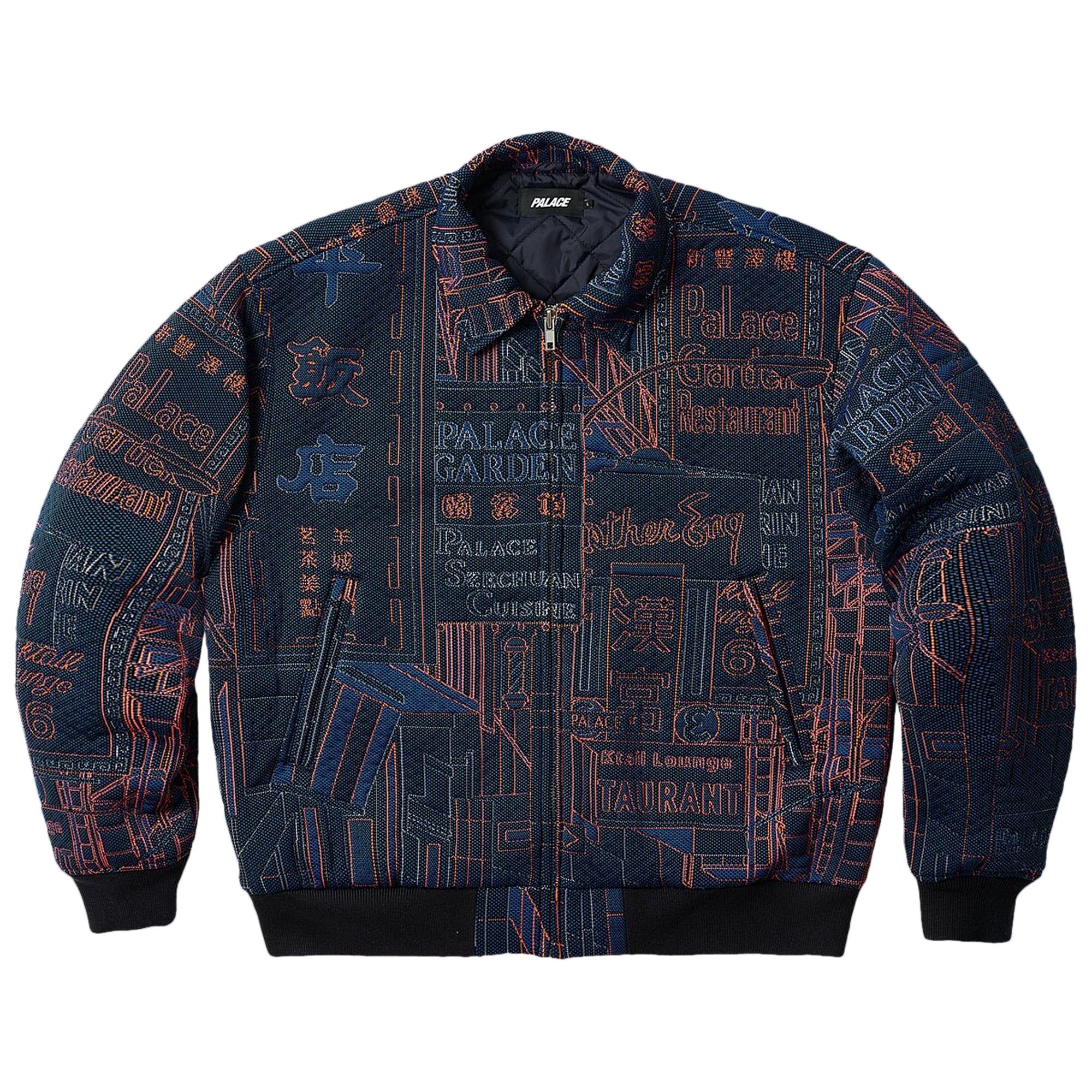 Pre-owned Palace Downtown Jacket 'blue'