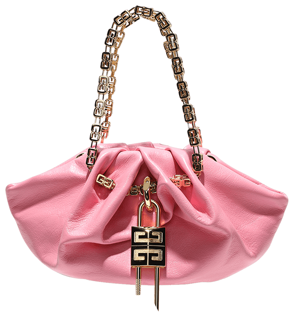 Buy Givenchy Kenny Logo Detailed Shoulder Bag 'Bright Pink