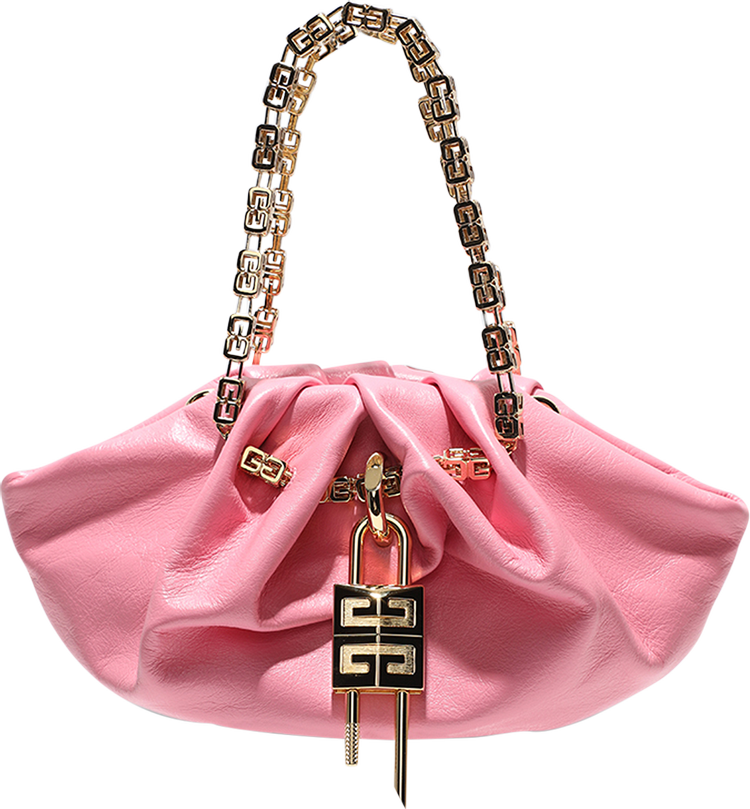 Givenchy Kenny Logo Detailed Shoulder Bag 'Bright Pink'