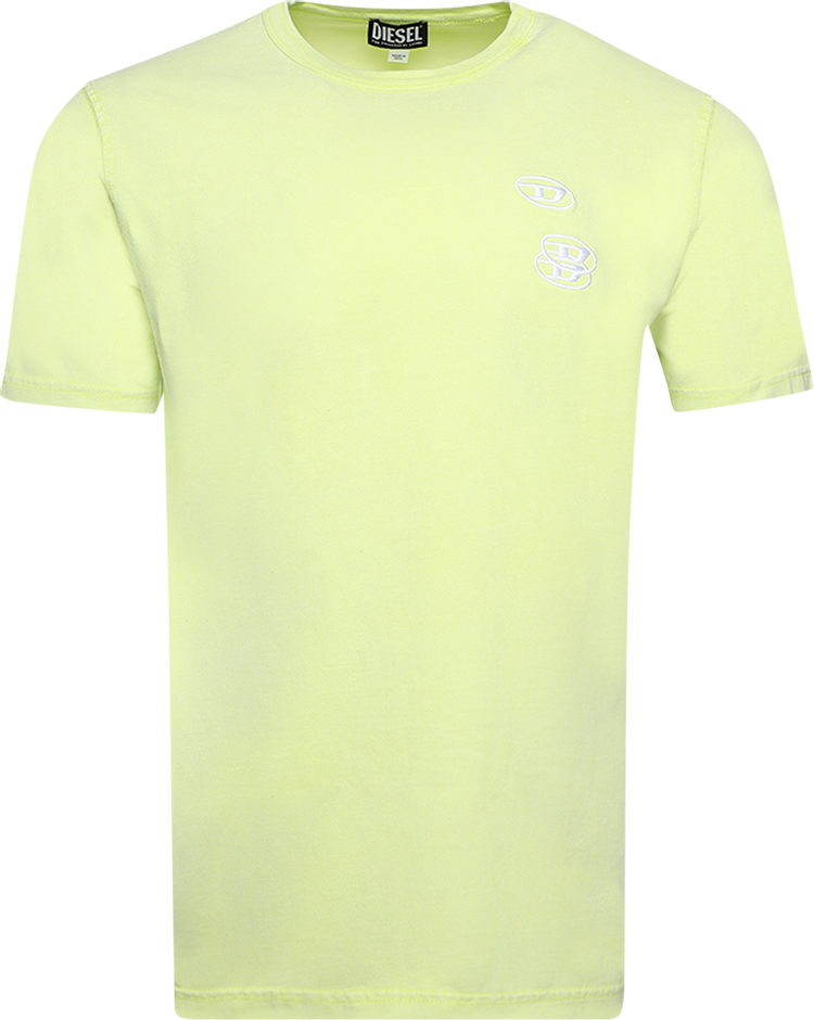 Diesel T Just G14 T Shirt Light Green