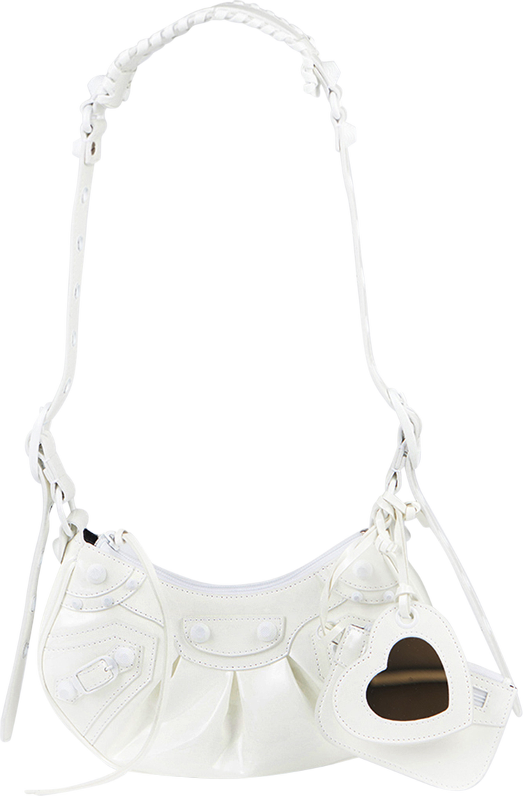 Balenciaga Le Cagole XS Shoulder Bag 'Optic White'