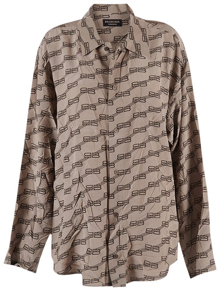 Balenciaga online monogram shirt
