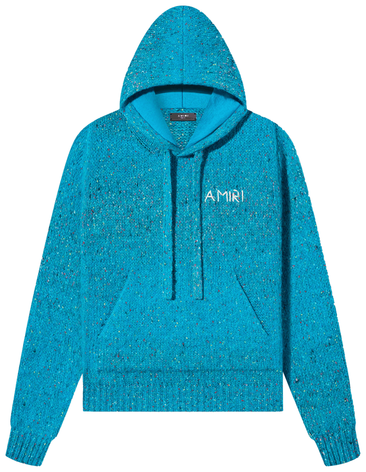 Amiri Space Dye Hoodie Blue