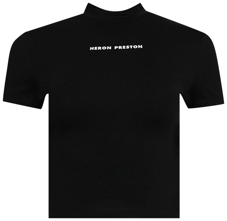 Heron Preston Short Sleeve Baby Tee BlackWhite