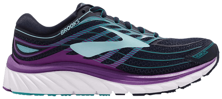 Brooks Wmns Glycerin 15 Evening Blue Purple Cactus