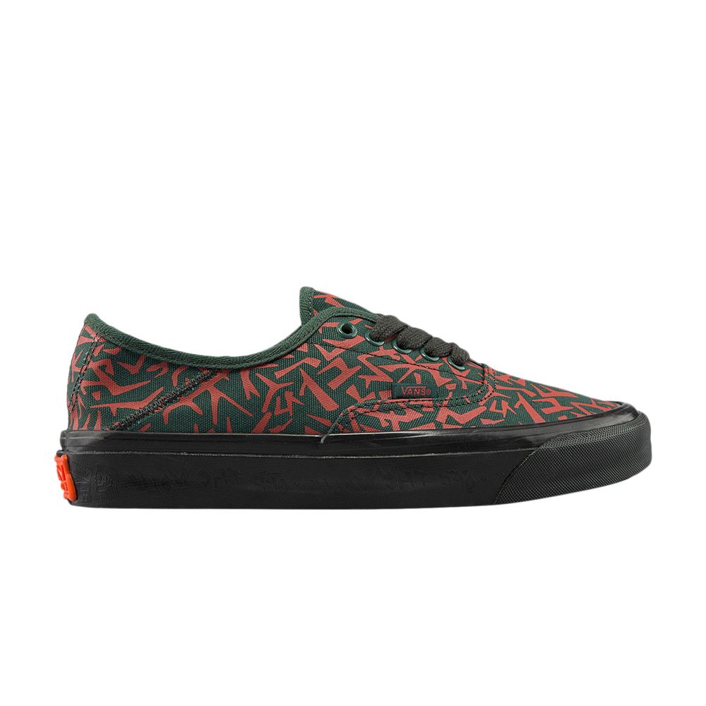 VANS TAKA HAYASHI X STYLE 43 LX 'GEO CAMO - JUNGLE GREEN'