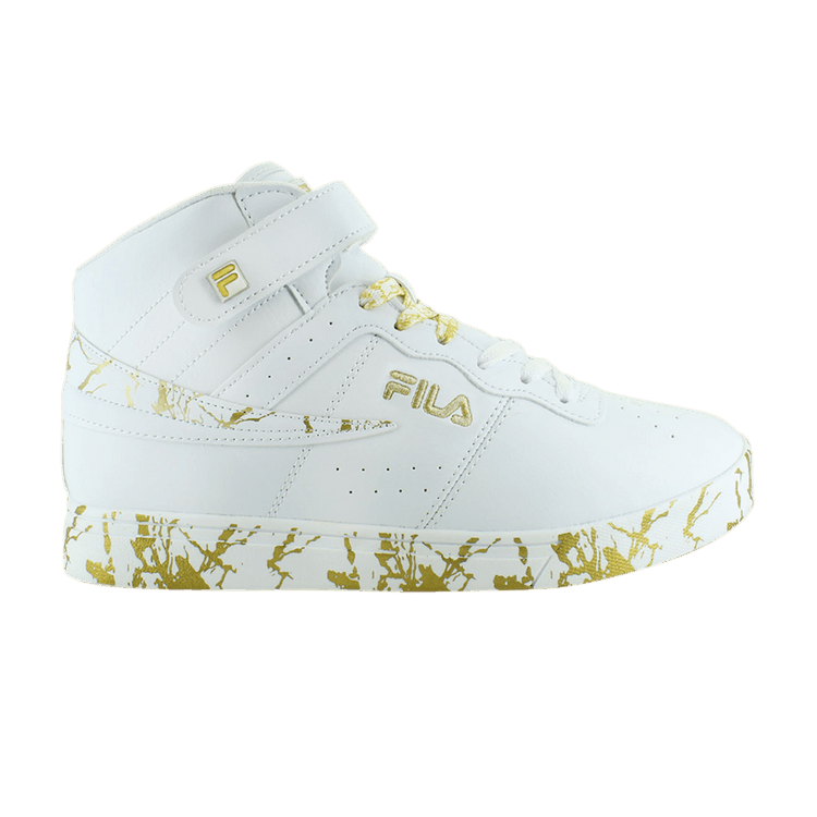 Size 15.0 Vulc 13 Mid Marble White Gold