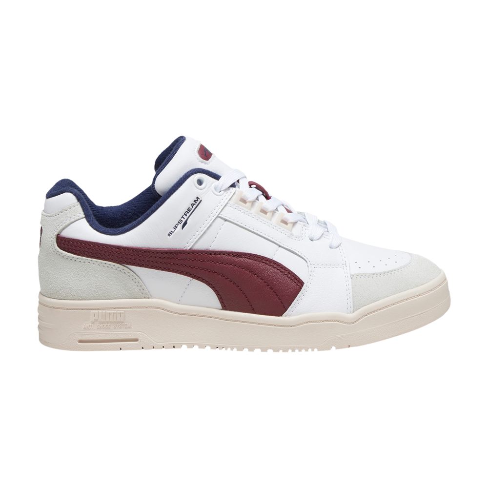 Pre-owned Puma Slipstream Lo Retro 'white Team Regal Red'