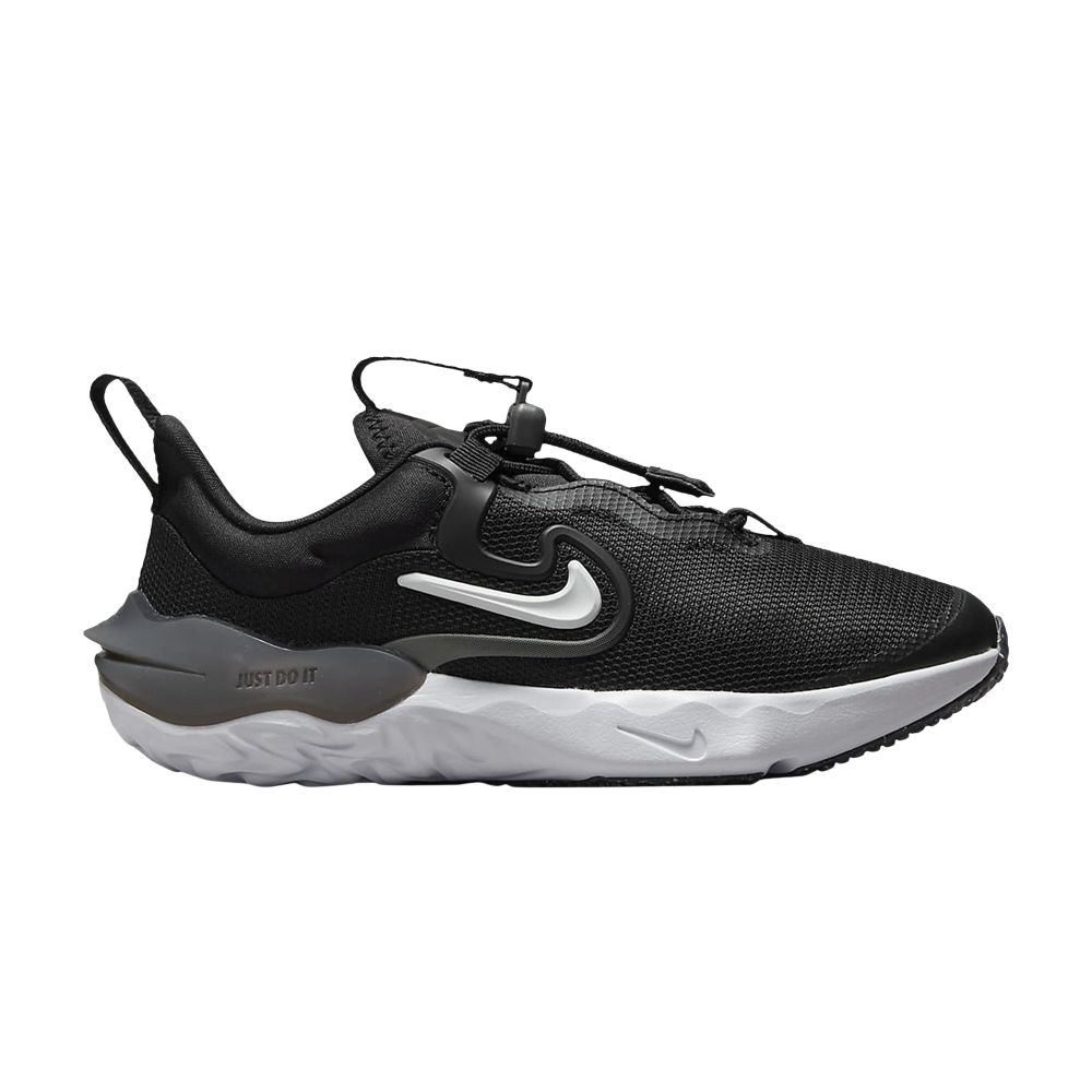 Pre-owned Nike Run Flow Ps 'black Iron Grey' | Kid's Size 12