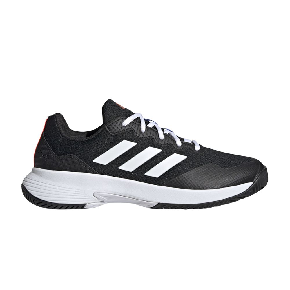ADIDAS ORIGINALS GAMECOURT 2.0 'BLACK WHITE SOLAR RED'