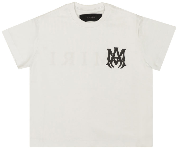 タグ付き新品】andmary Ami shirring logo tops 白 タグ付き新品