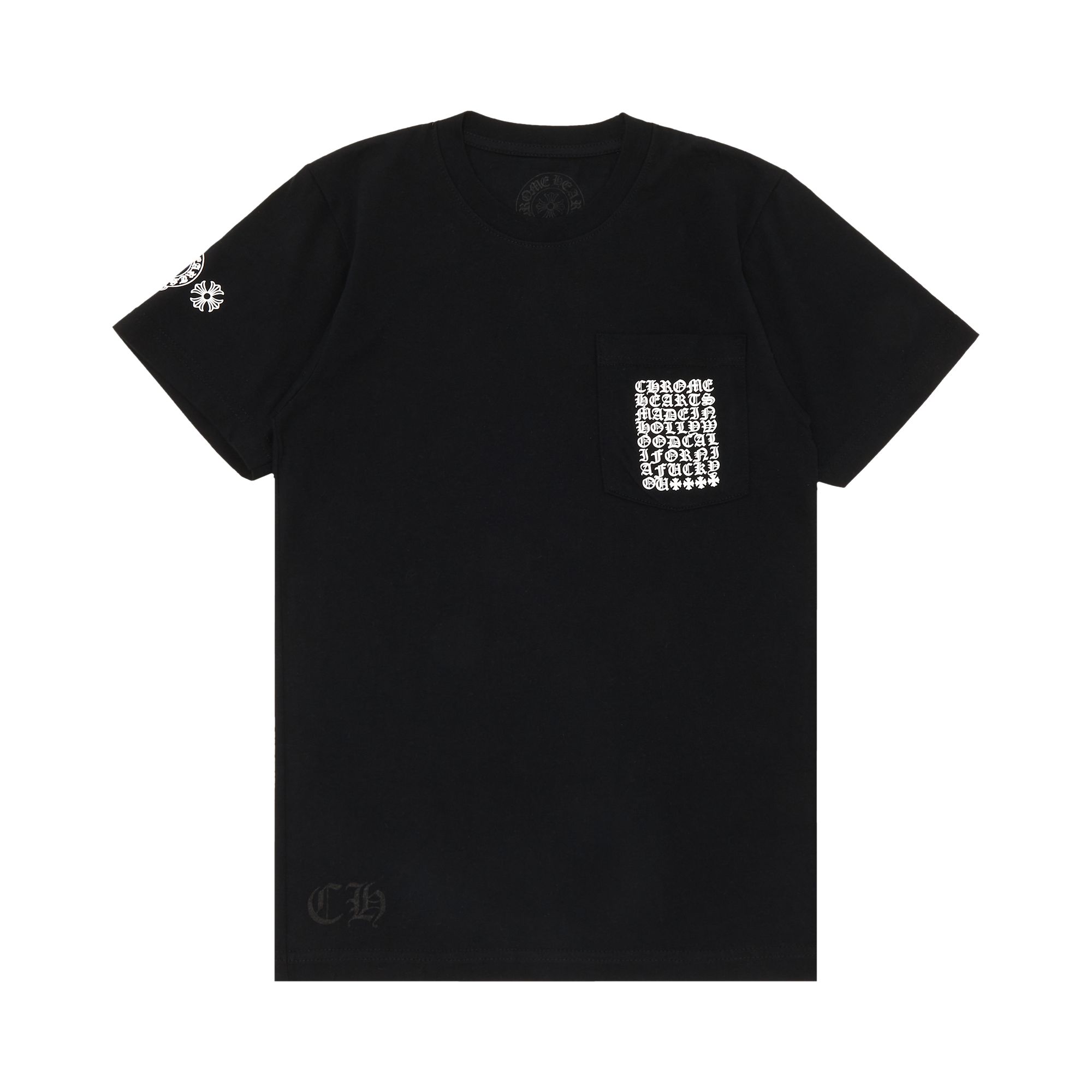 Pre-owned Chrome Hearts Multi Logo T-shirt 'black'