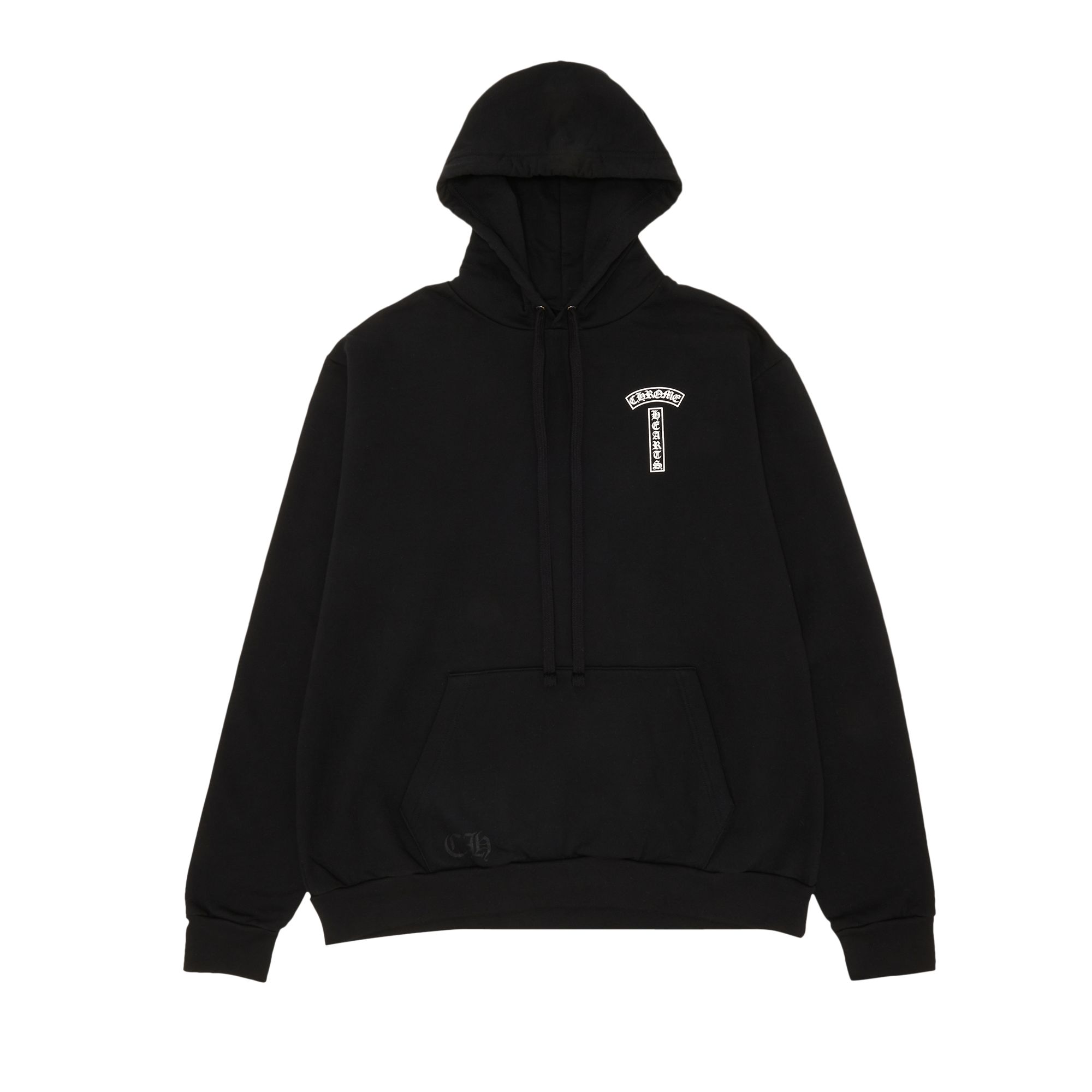 Chrome Hearts Shoulder Logo Hoodie 'Black' | Men's Size S