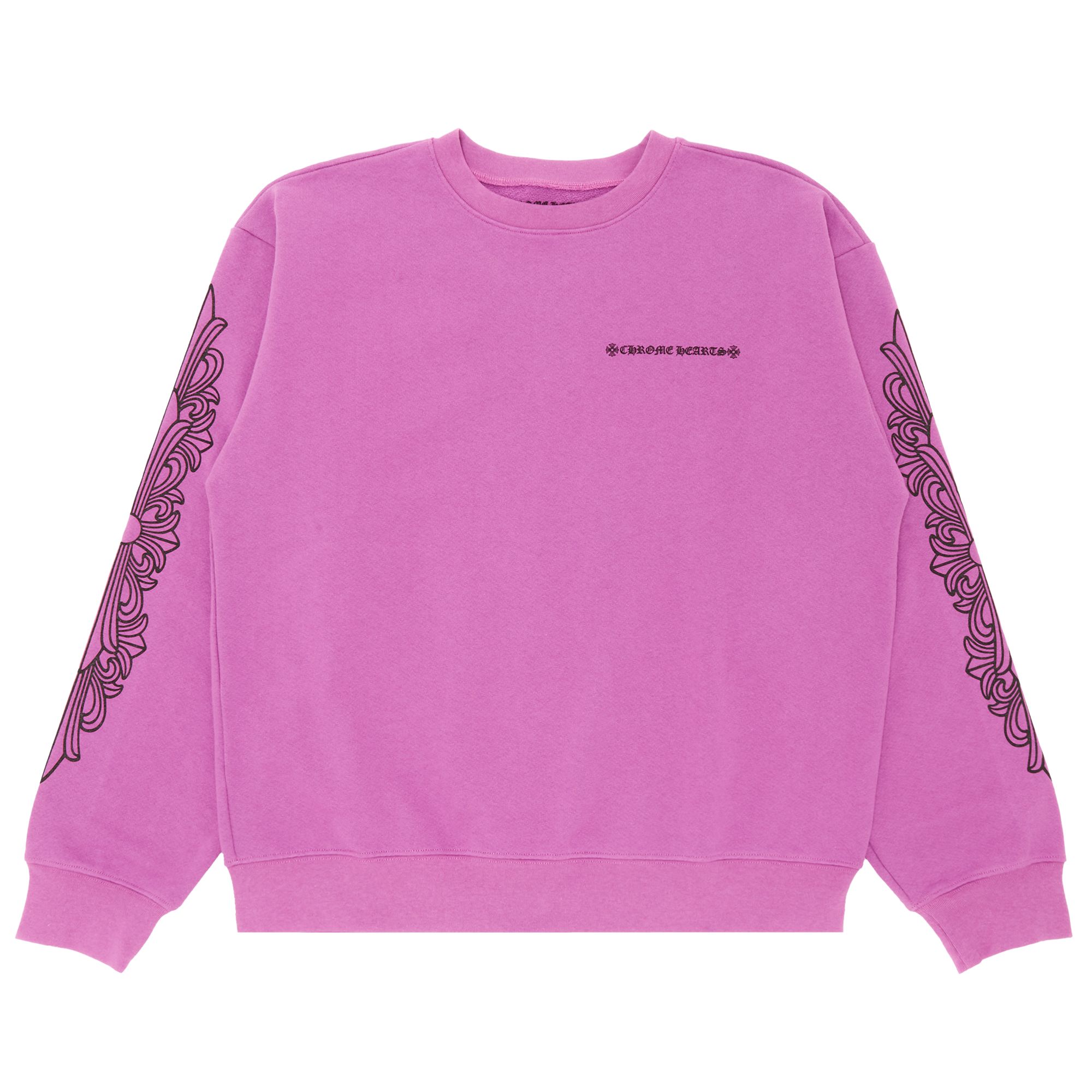 Chrome Hearts x Matty Boy Spider Web Crewneck Sweatshirt 'Purple' | Men's Size L