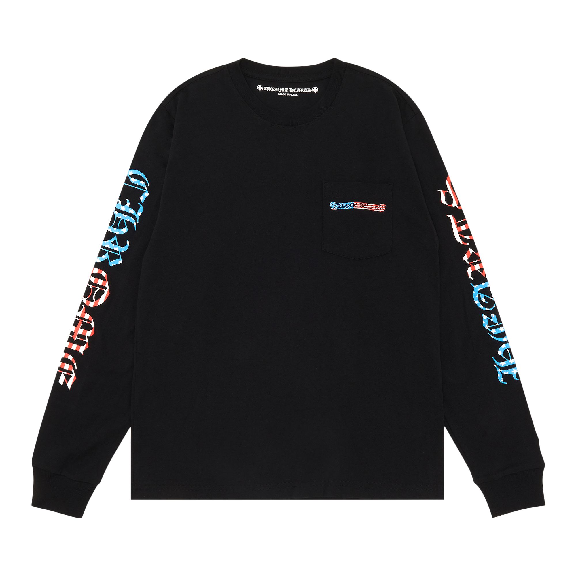 Chrome Hearts x Matty Boy America Long-Sleeve T-Shirt 'Black' | Men's Size M