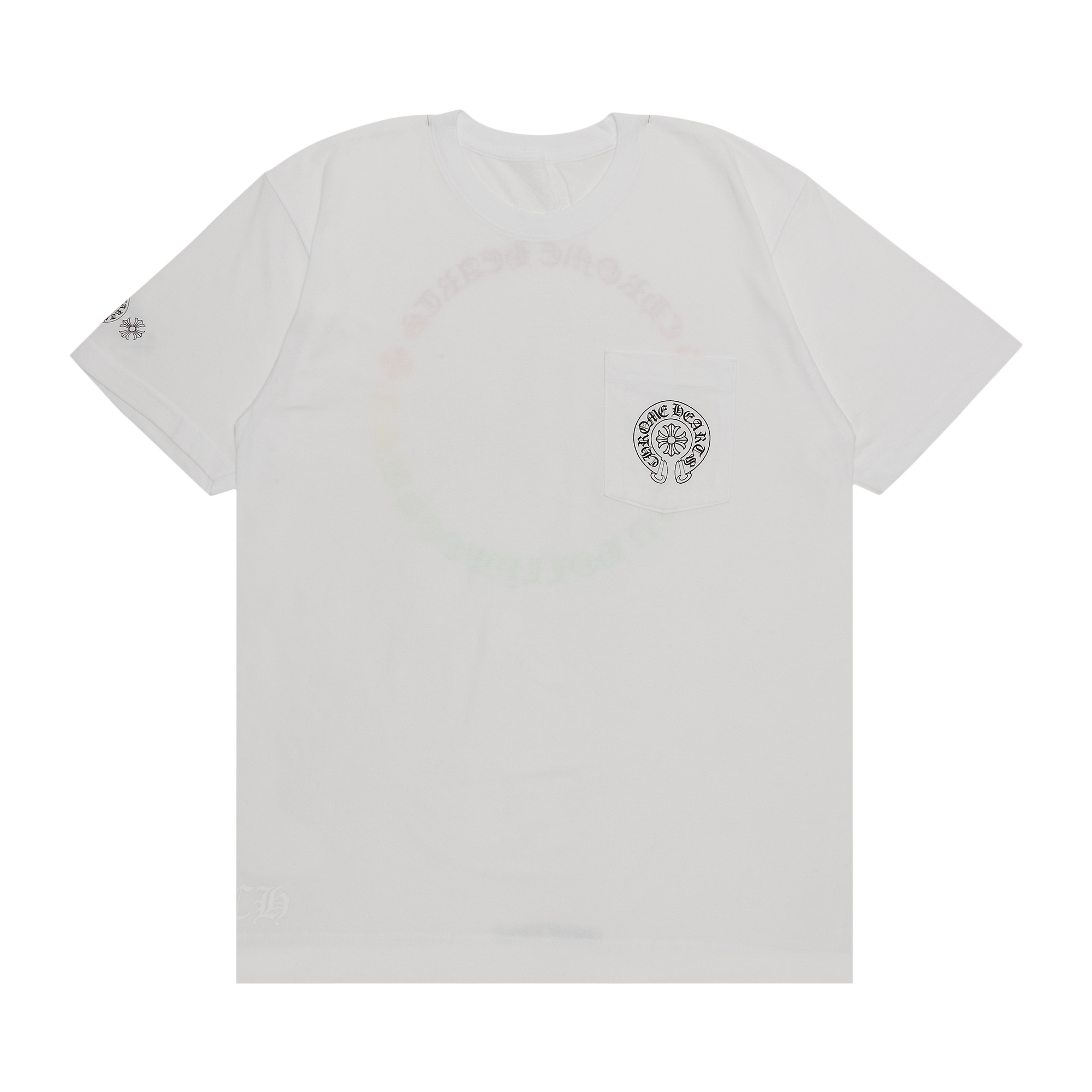 Pre-owned Chrome Hearts Gradient T-shirt 'white'