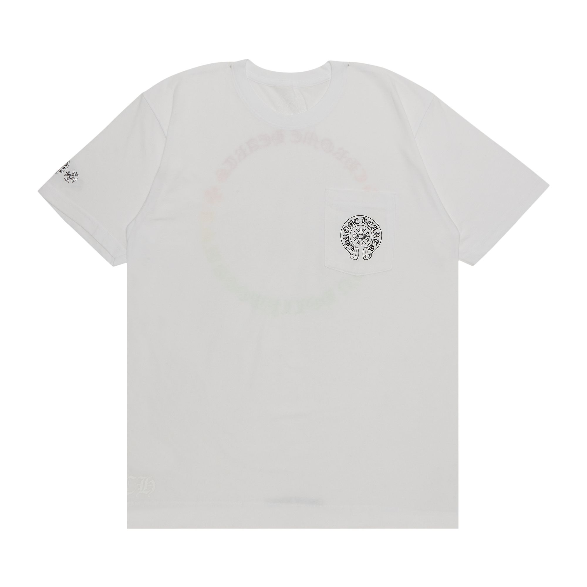 Click to view more detailed imagery on our partner's website Pre-owned Chrome Hearts Gradient T-shirt 'white'