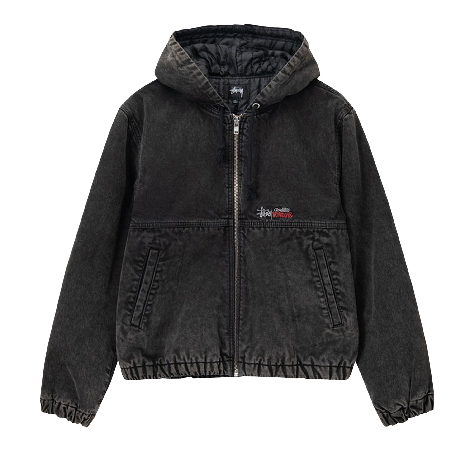 Stussy Double Dye Work Jacket 'Black' | Men's Size M