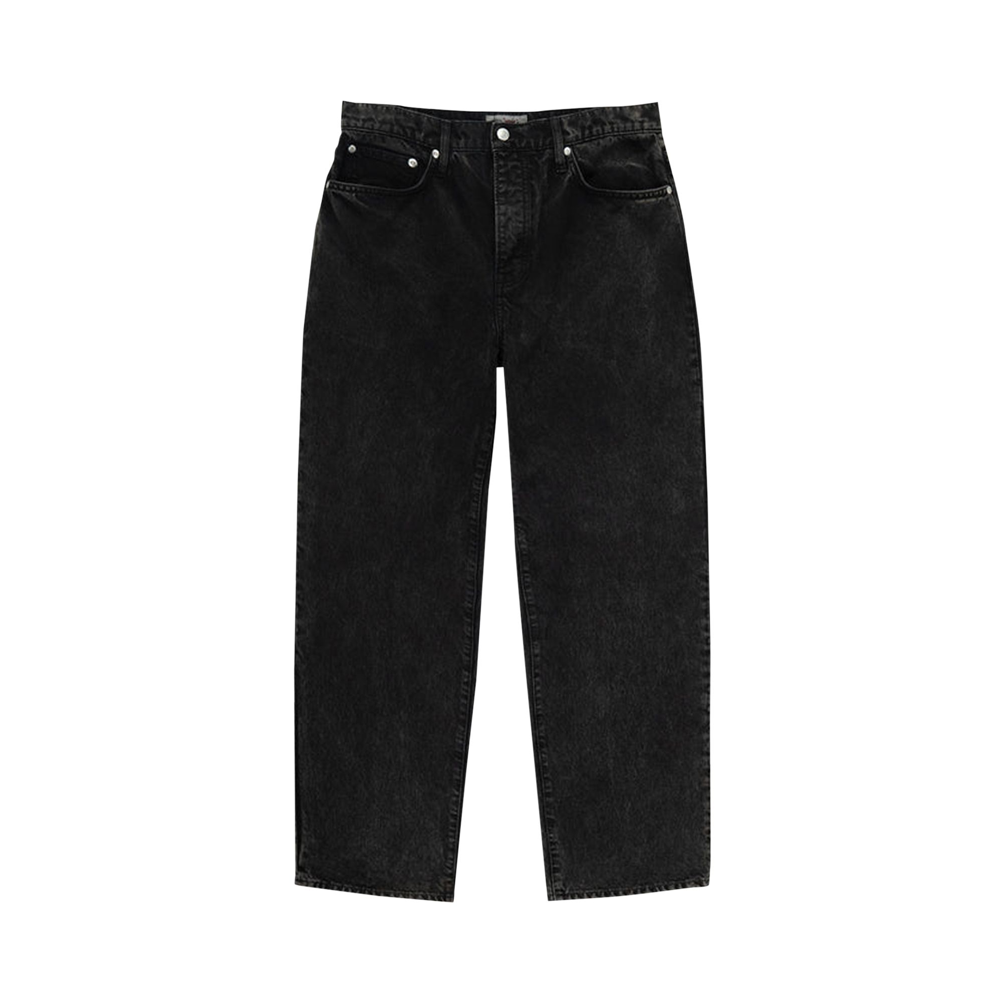 Stussy Double Dye Big 'Ol Jeans 'Black' | Men's Size 30