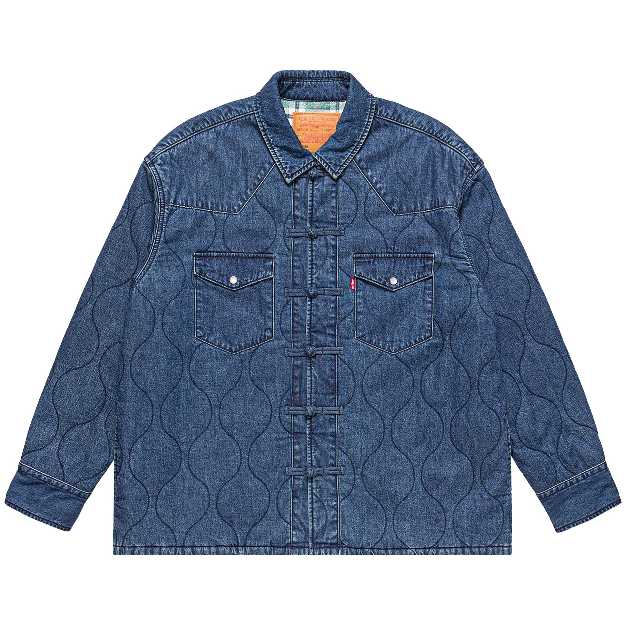 CLOT CLOT X LEVI'S PADDED WESTERN SHIRT 'BLUE'