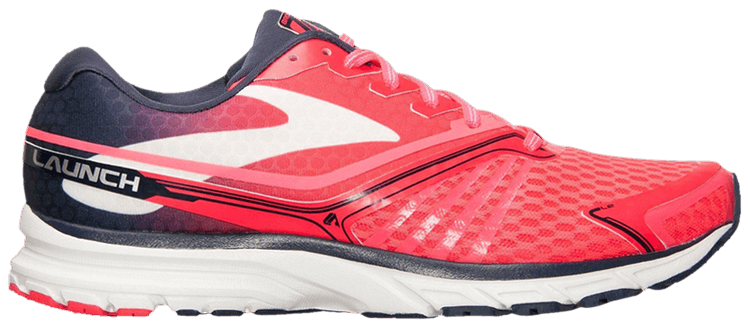 Brooks Wmns Launch 2 Brite Pink Midnight