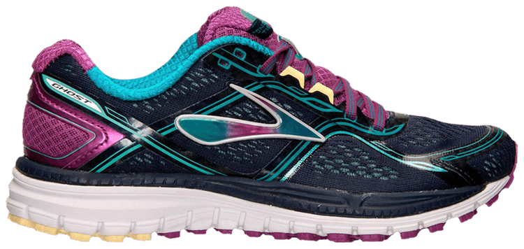 Brooks Wmns Ghost 8 Peacoat Hollyhock