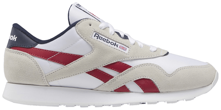 Reebok Classic Nylon White Flash Red