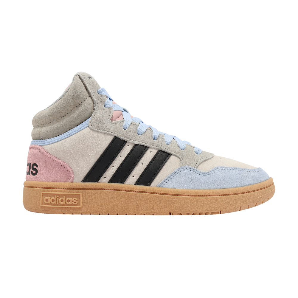 Pre-owned Adidas Originals Wmns Hoops 3.0 Mid 'clear Brown Sky Blue'