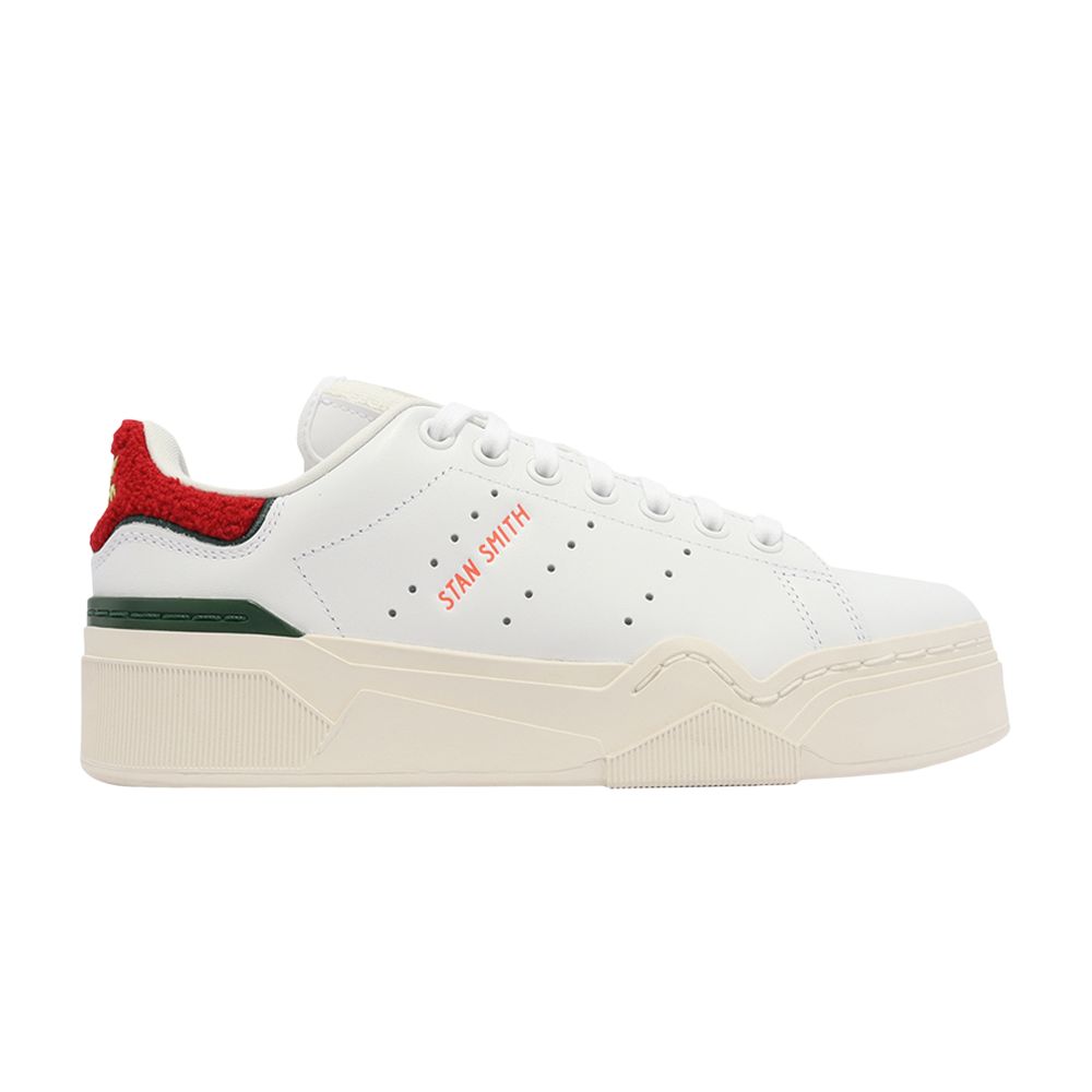 Pre-owned Adidas Originals Wmns Stan Smith Bonega 2b 'white Scarlet Green'