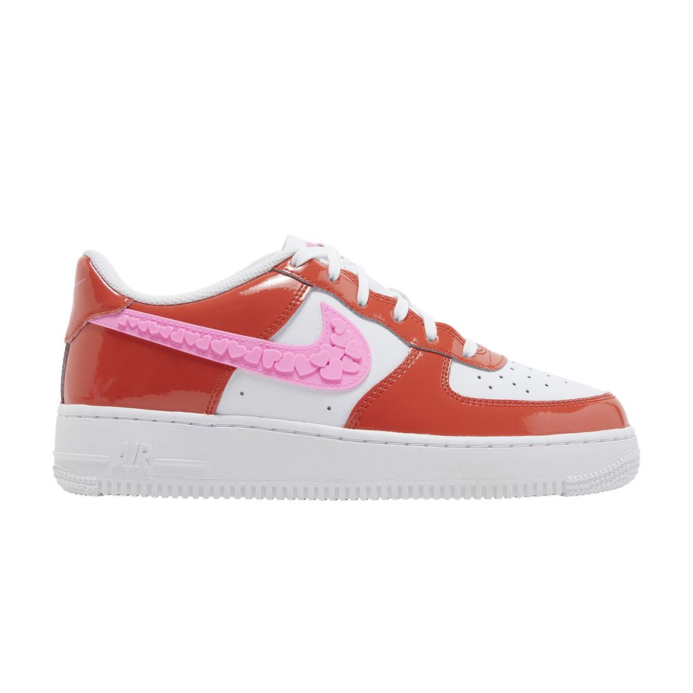 Pre-owned Nike Air Force 1 Low Gs 'valentine's Day 2023' | Red | Kid's Size 5.5