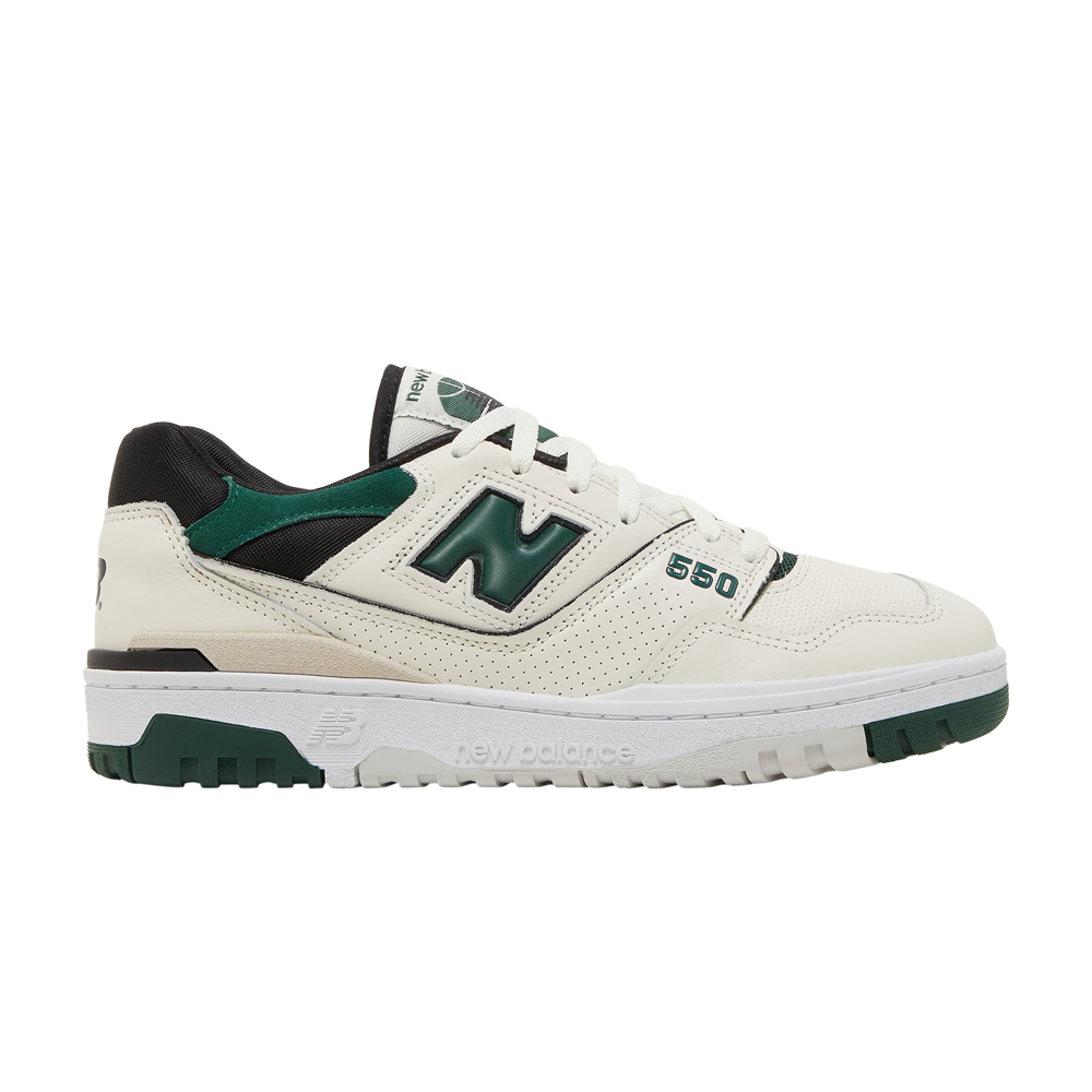 Pre-owned New Balance 550 'sea Salt Pine Green' In White