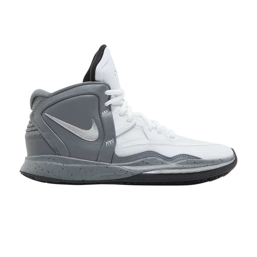 Pre-owned Nike Kyrie Infinity Se Gs 'white Smoke Grey' | Kid's Size 5.5