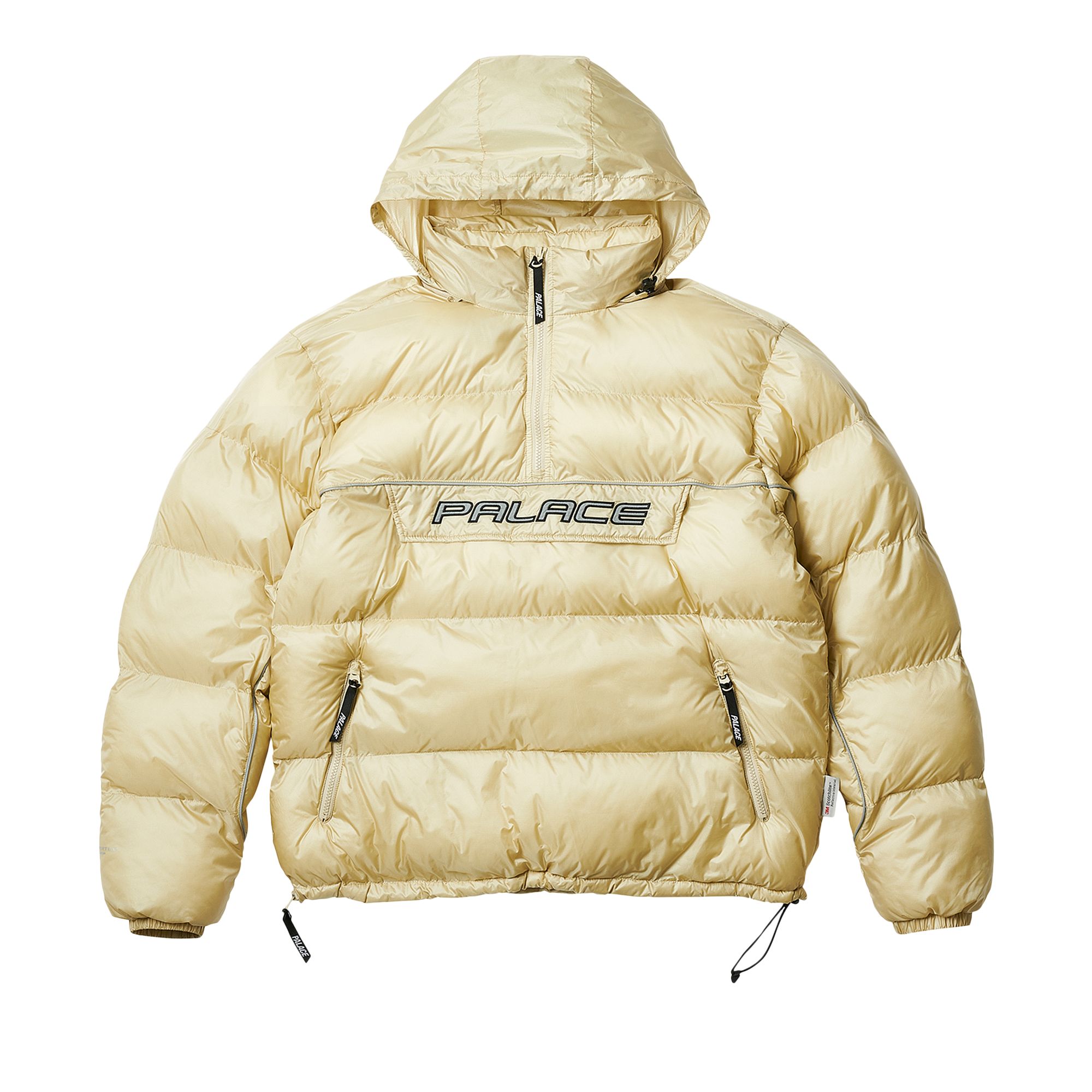 Palace Pertex P90 Puffa Jacket 'Tan' | Men's Size L