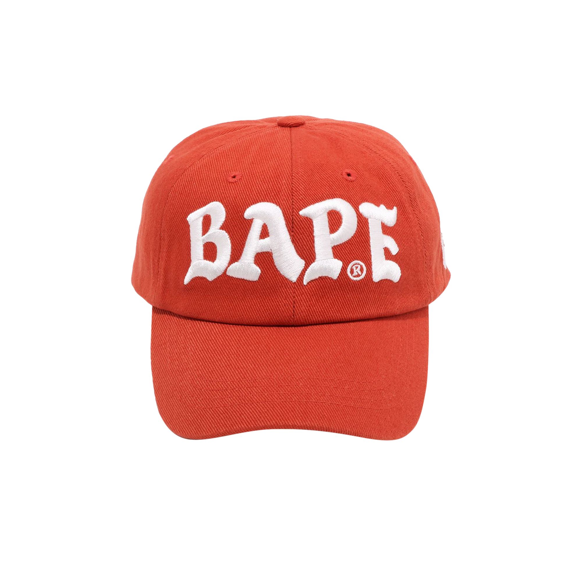 Pre-owned Bape Panel Cap 'orange'