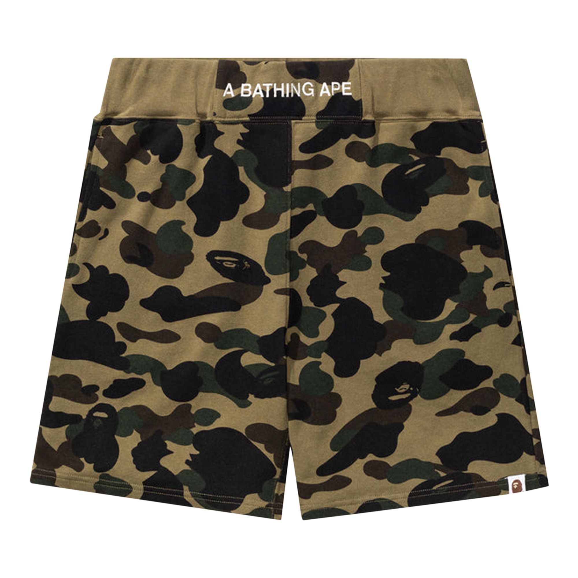 BAPE BAPE 1ST CAMO SWEATSHORTS 'GREEN'