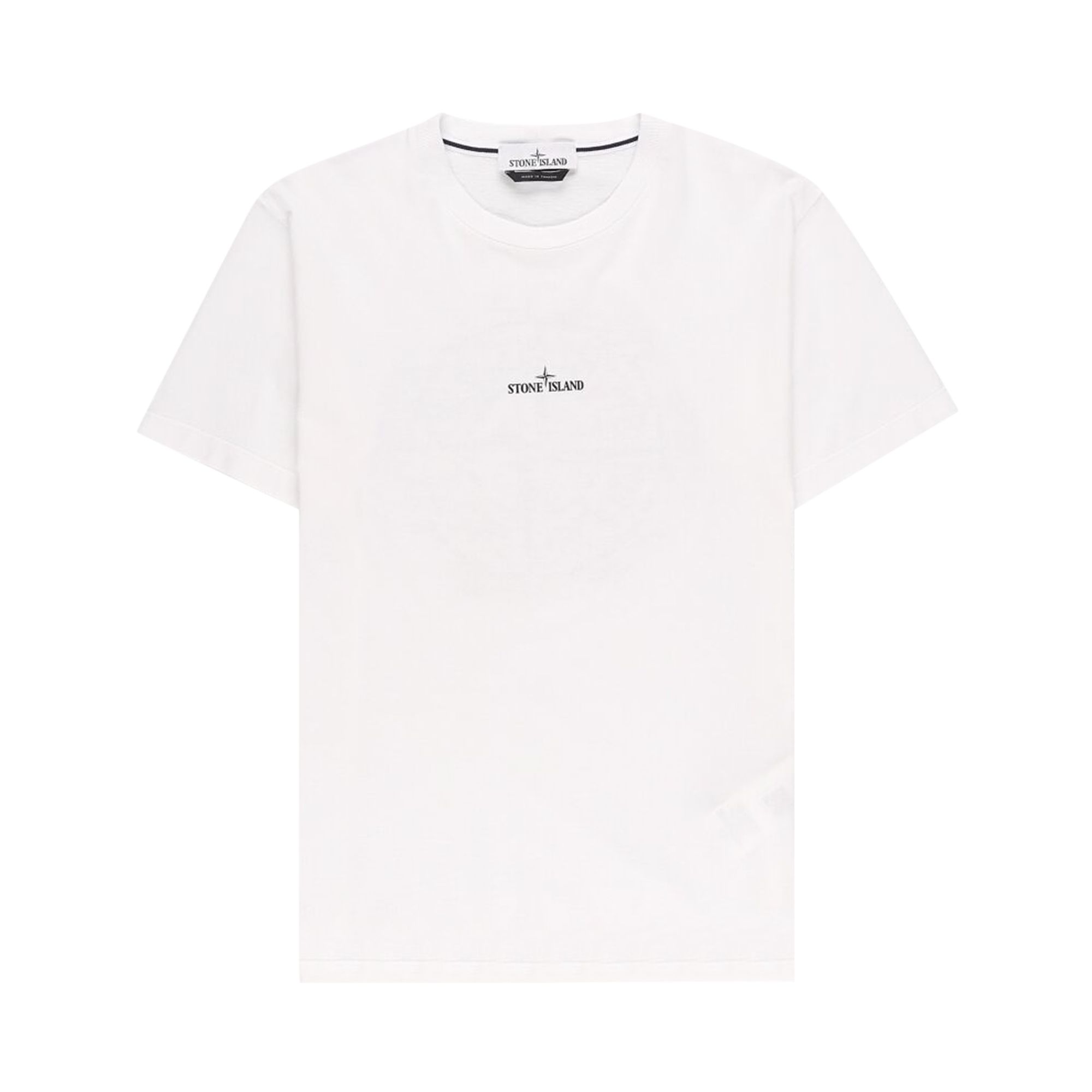 Pre-owned Stone Island Back Logo T-shirt 'white'