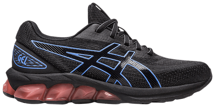 Asics Wmns Gel Quantum 180 7 Black Periwinkle Blue