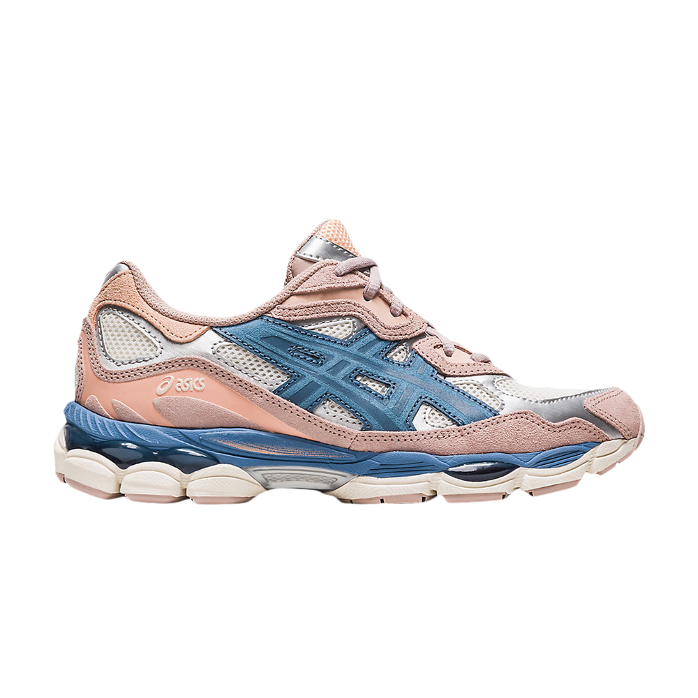 Pre-owned Asics Wmns Gel Nyc 'mauve Blue' In Cream