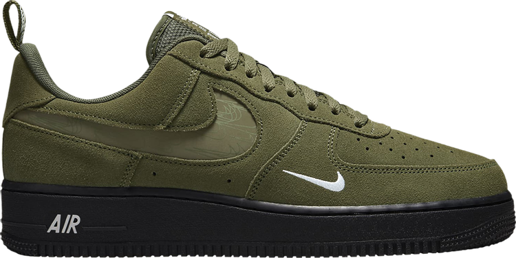 Nike Air Force 1 '07 LV8 'Metallic Swoosh Pack - Oil Green