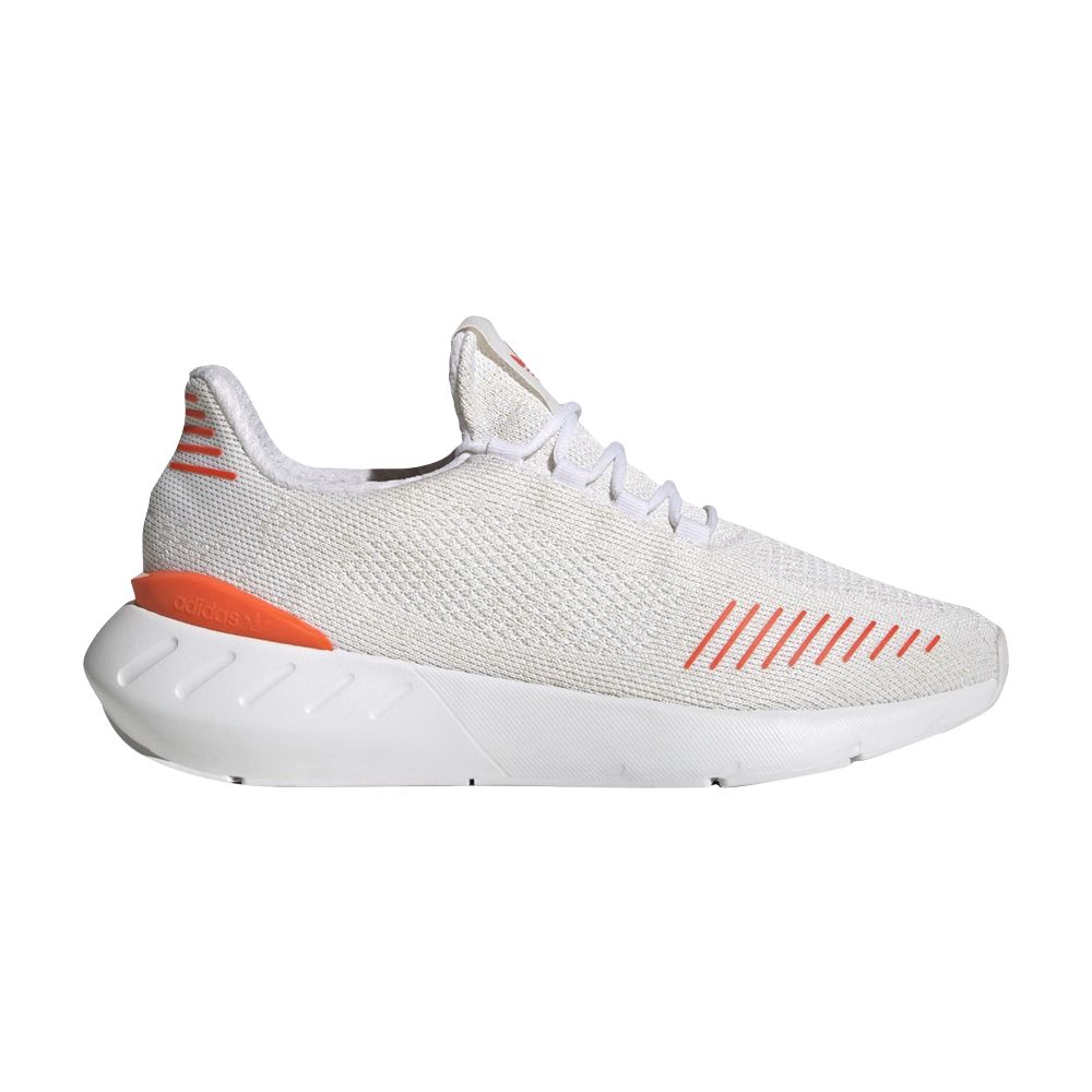 ADIDAS ORIGINALS WMNS SWIFT RUN 22 'WHITE IMPACT ORANGE'
