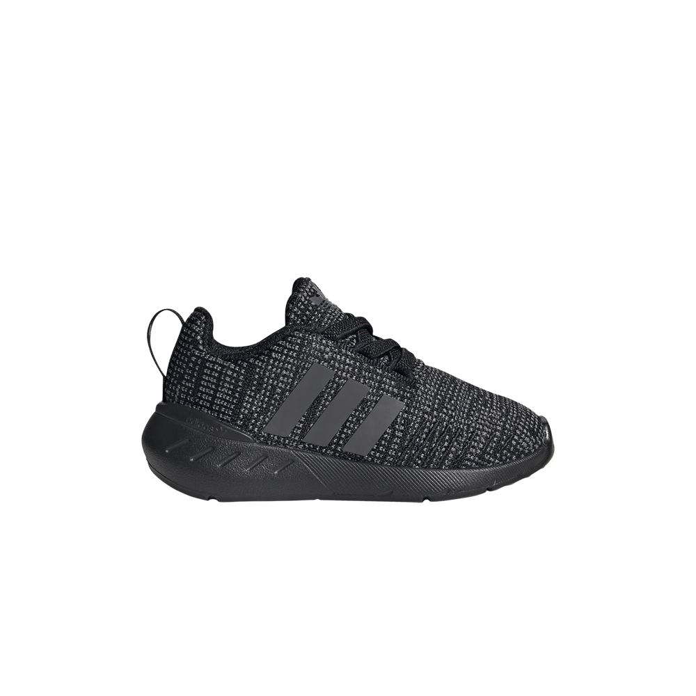 Pre-owned Adidas Originals Adidas Swift Run 22 El I 'core Lack' | Black | Infant Size 8