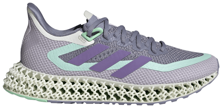 Adidas Wmns 4DFWD 2 Silver Violet Pulse Mint