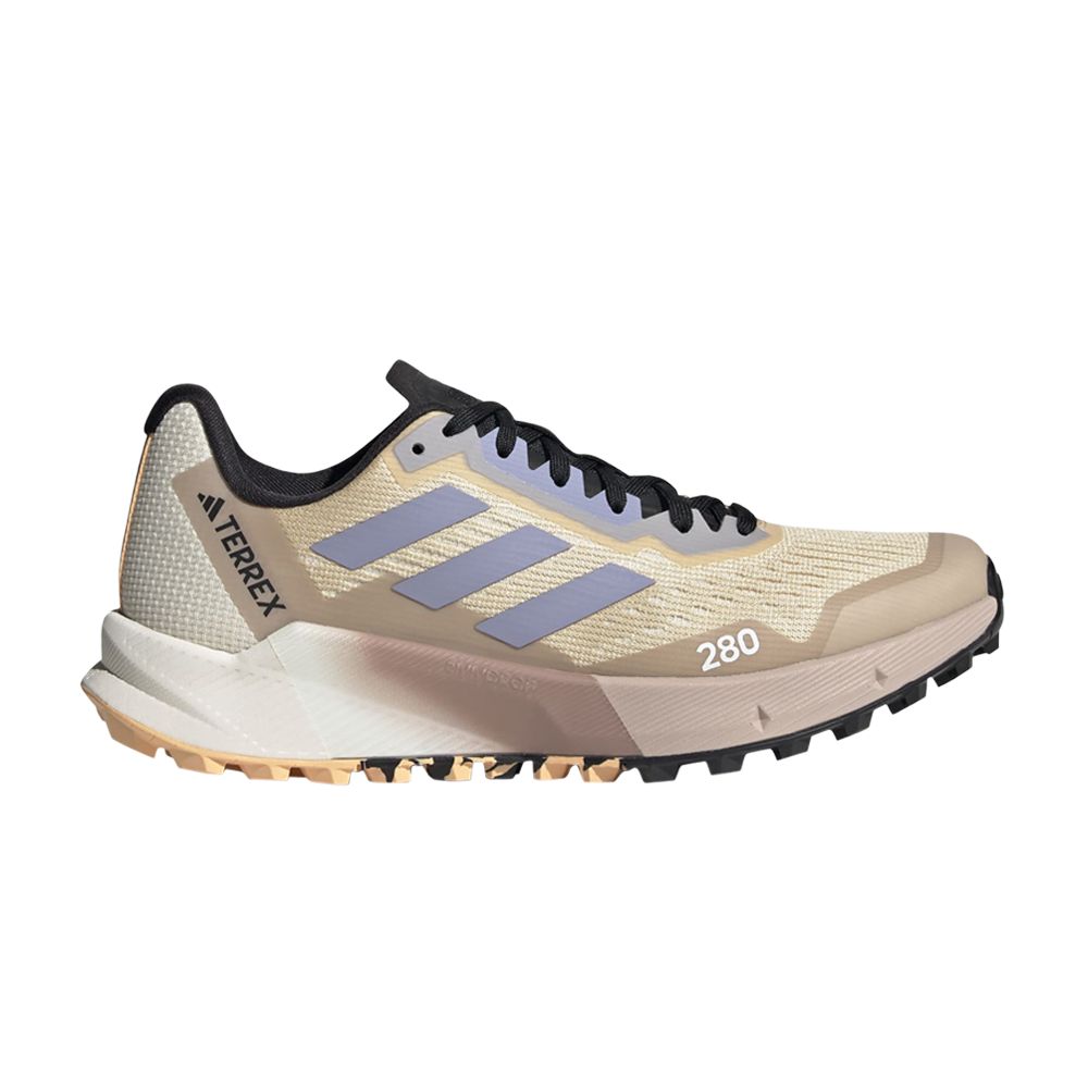 Pre-owned Adidas Originals Wmns Terrex Agravic Flow 2.0 'sand Strata Silver Violet' In Tan
