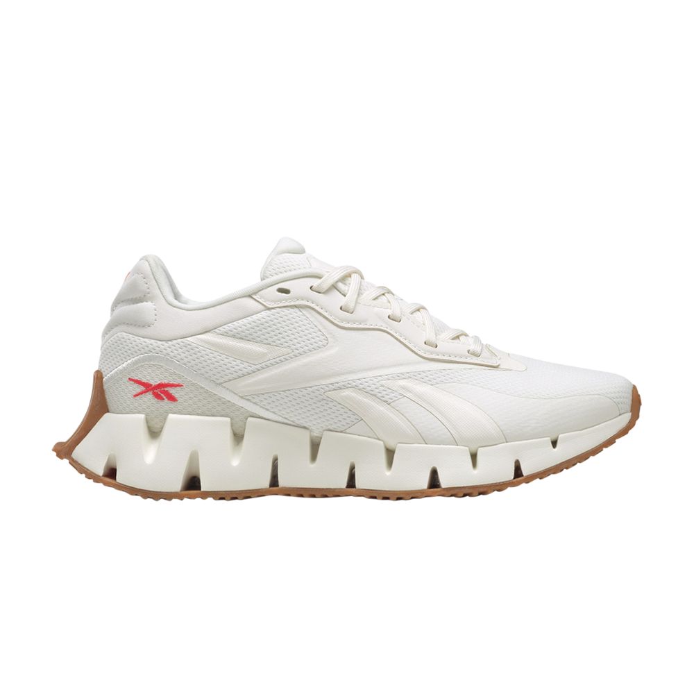 Pre-owned Reebok Wmns Zig Dynamica 4 'chalk Gum' In Cream