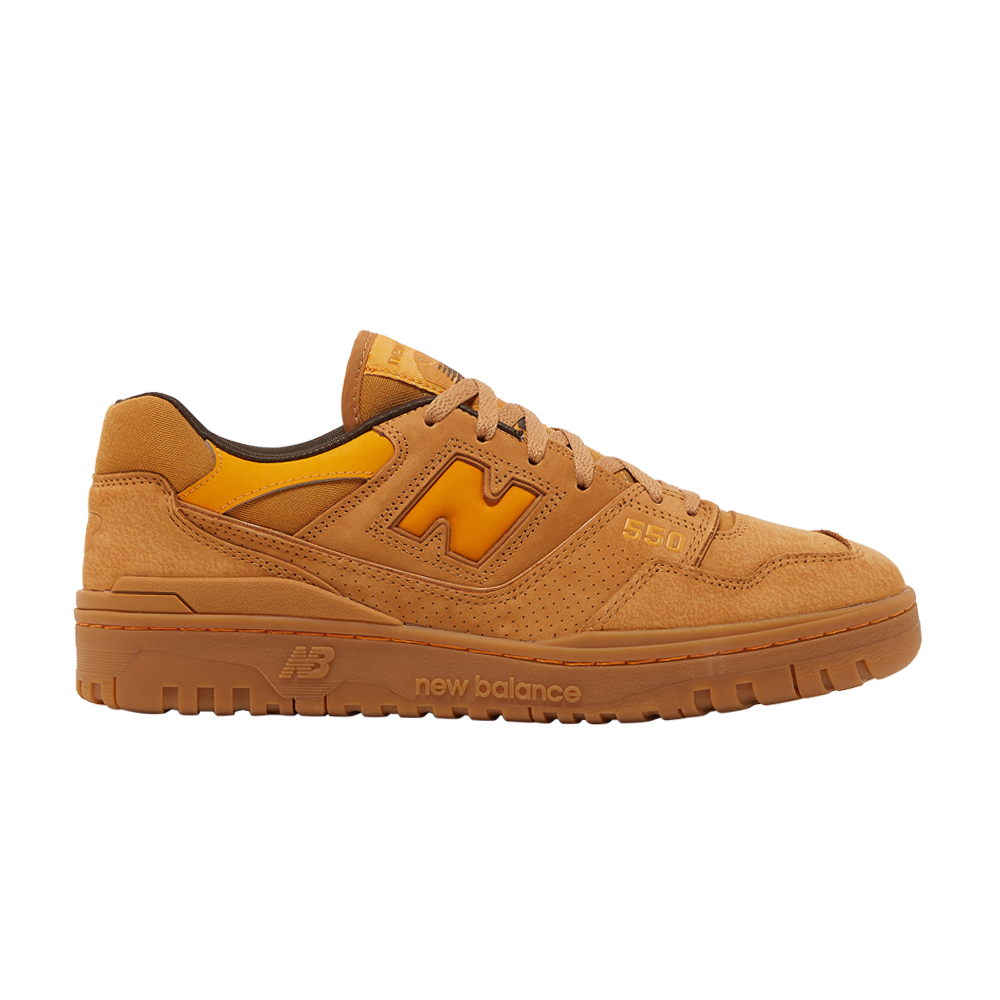Pre-owned New Balance 550 'wheat' In Brown