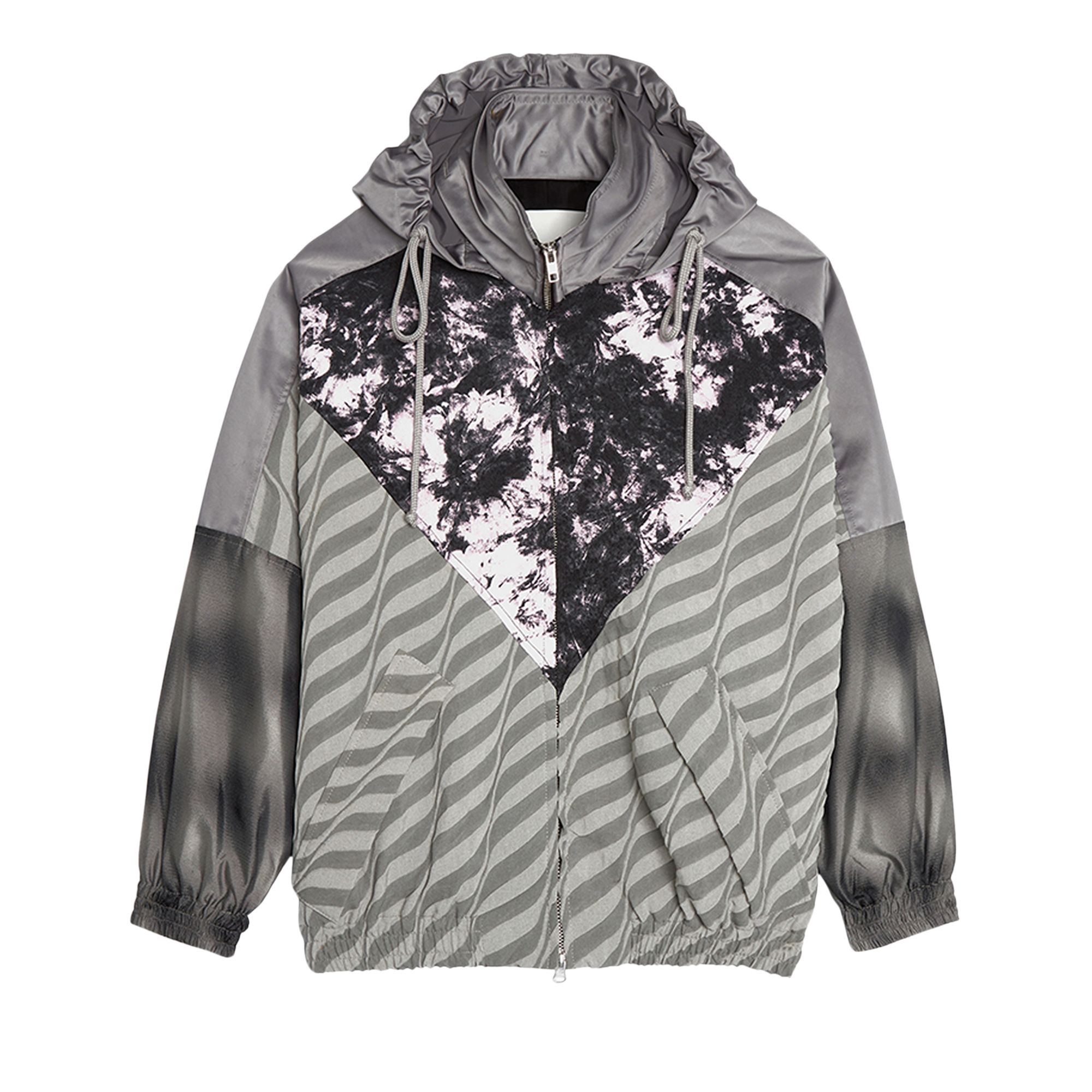 Pre-owned Song For The Mute V Lad Zip Up Jacket 'grey' | Men's Size 48