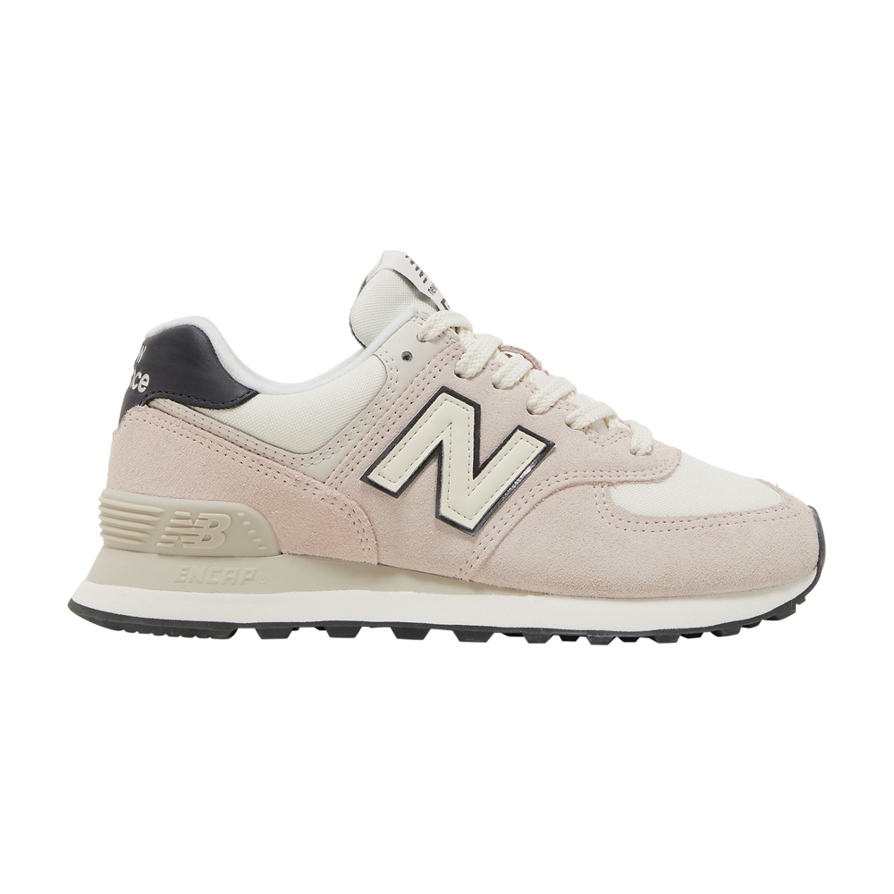 Pre-owned New Balance Wmns 574 'washed Pink'