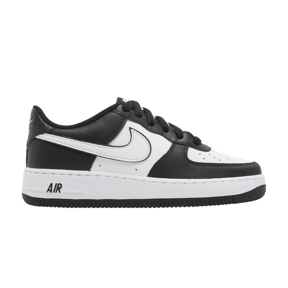 Pre-owned Nike Air Force 1 '07 Gs 'panda' | Black | Kid's Size 7